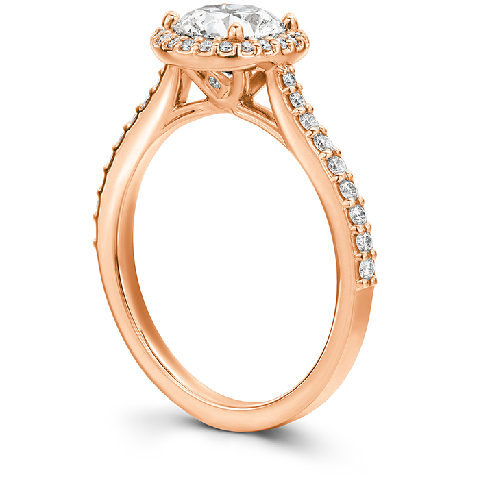 Camilla Halo Diamond Engagement Ring