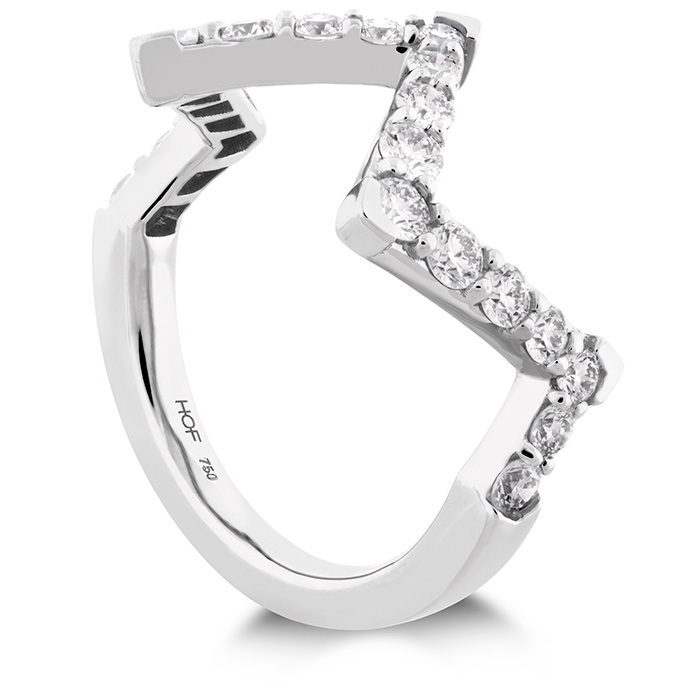 Triplicity Pointed Diamond Ring