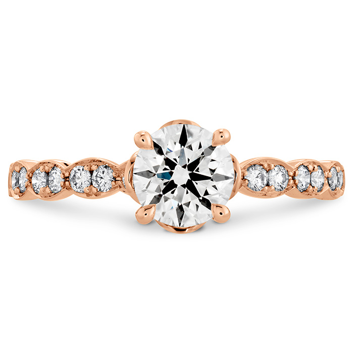 Lorelei Floral Engagement Ring - Complete Piece