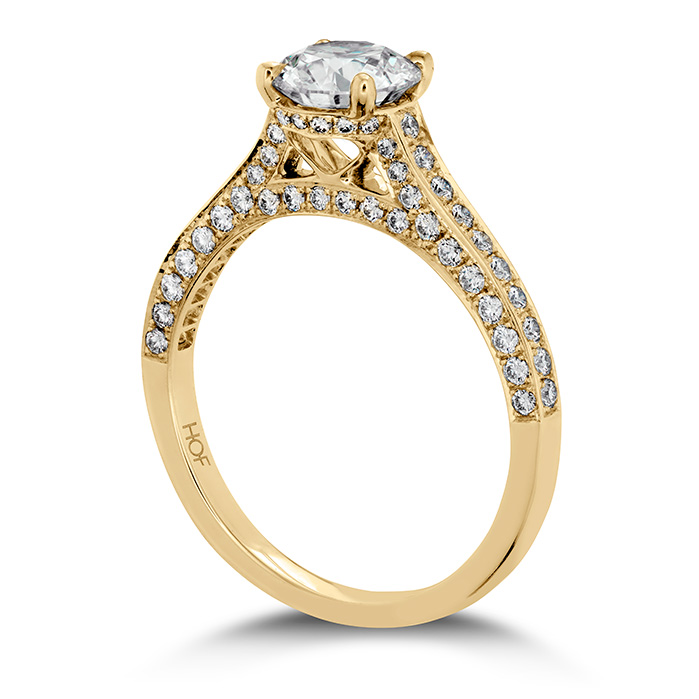 Illustrious Engagement Ring-Diamond Intensive Band